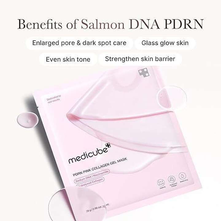 Medicube Salmon DNA PDRN PINK COLLEGEN MASK
